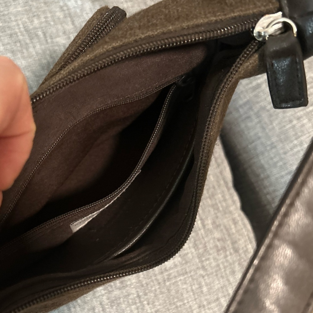 Croft & Barrow Dark Brown Shoulder Bag Purse - Picture 6 of 12